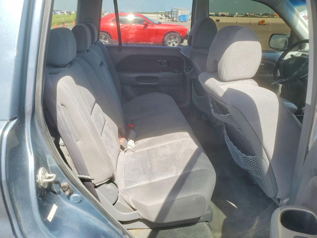 2006 Honda Pilot Ex Blue vin: 2HKYF18446H516694