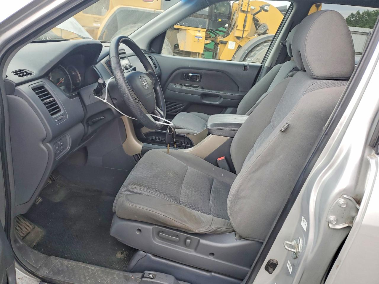 2006 Honda Pilot Ex Silver vin: 2HKYF18446H546696