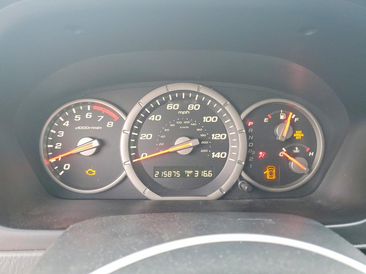 2006 Honda Pilot Ex Silver vin: 2HKYF18446H546696