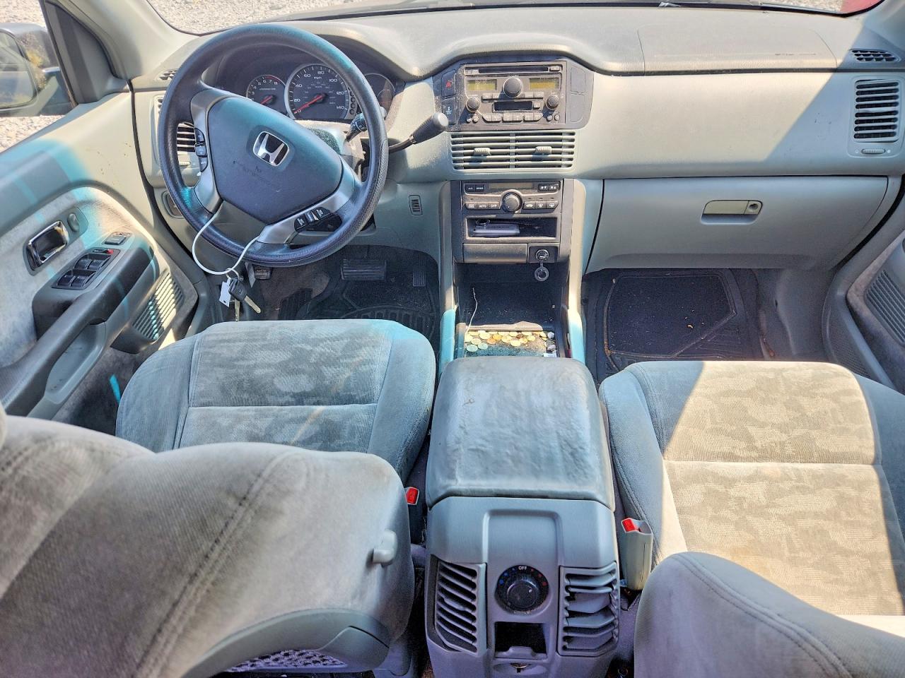 2003 Honda Pilot Ex Серый vin: 2HKYF18453H557461