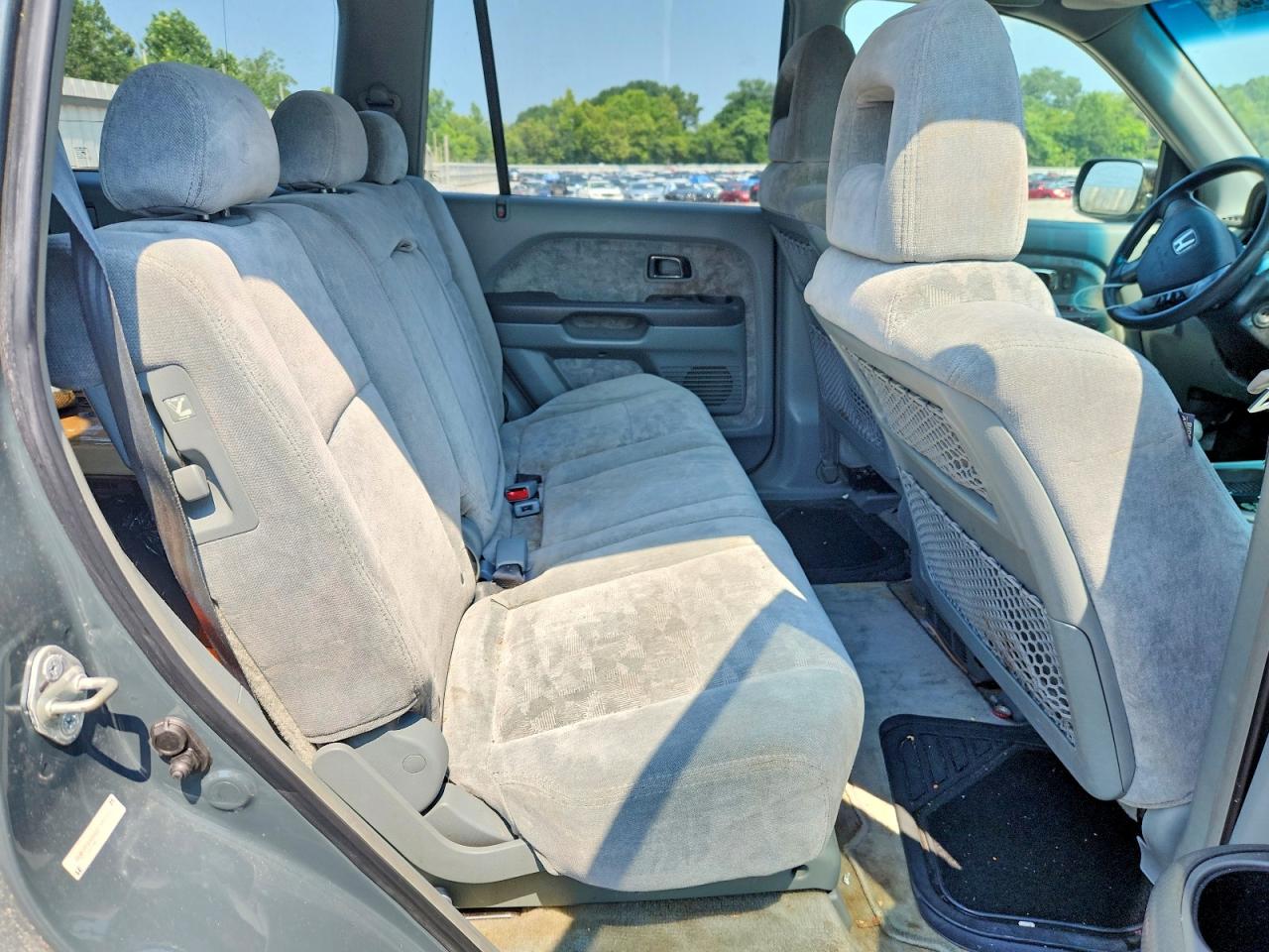 2003 Honda Pilot Ex Серый vin: 2HKYF18453H557461