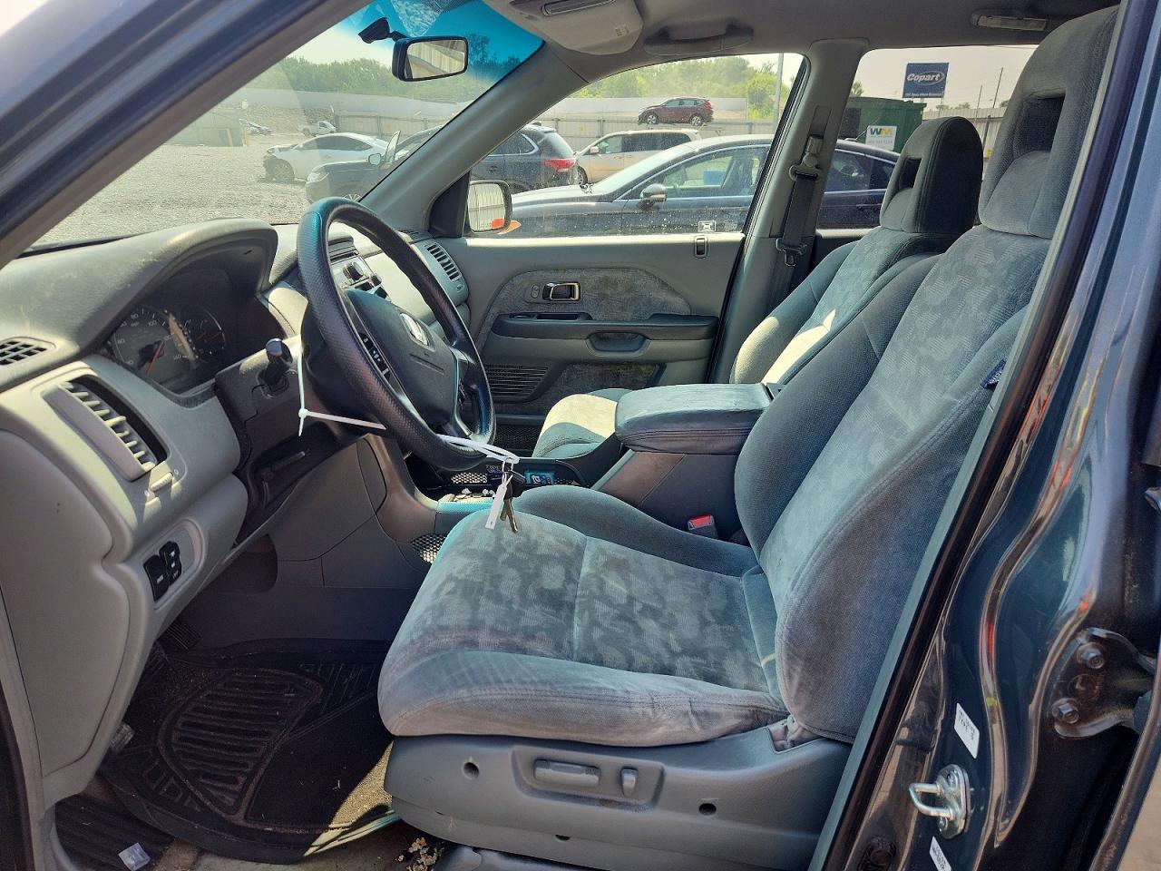 2003 Honda Pilot Ex Серый vin: 2HKYF18453H557461