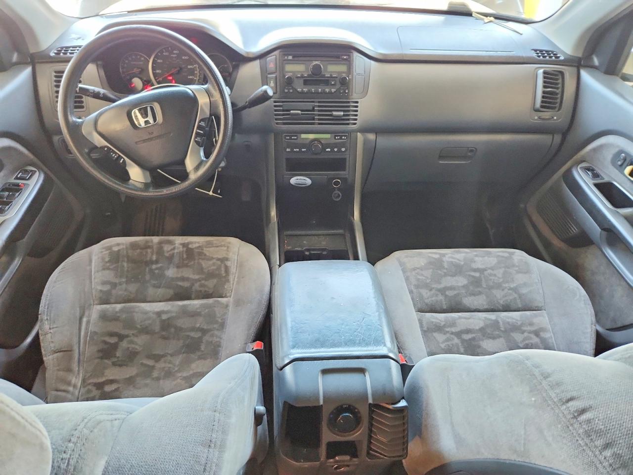 2003 Honda Pilot Ex Gray vin: 2HKYF18453H613527