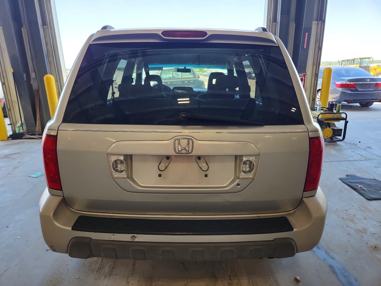2003 Honda Pilot Ex Gray vin: 2HKYF18453H613527