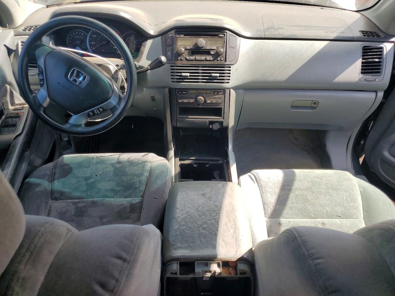 2004 Honda Pilot Ex Gray vin: 2HKYF18454H560782