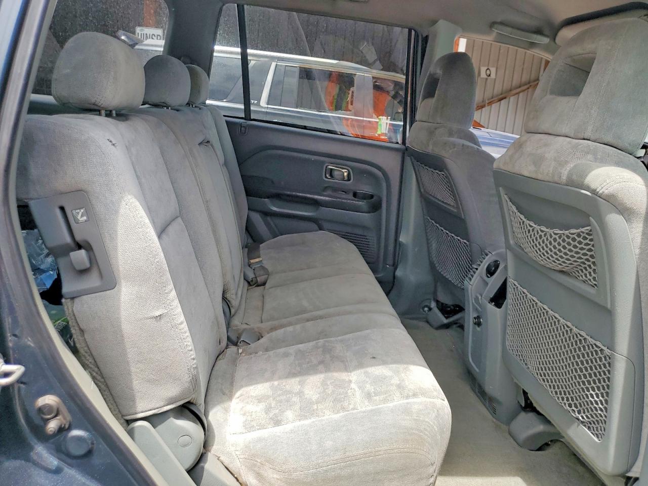 2004 Honda Pilot Ex Gray vin: 2HKYF18454H560782