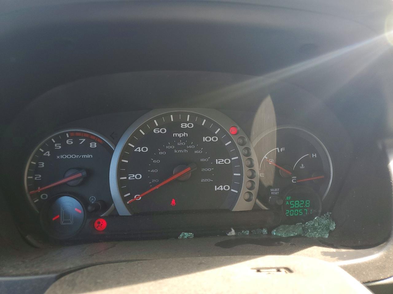 2004 Honda Pilot Ex Gray vin: 2HKYF18454H560782