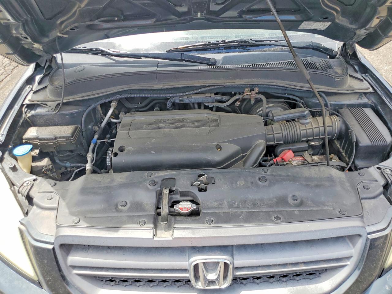 2004 Honda Pilot Ex Gray vin: 2HKYF18454H560782