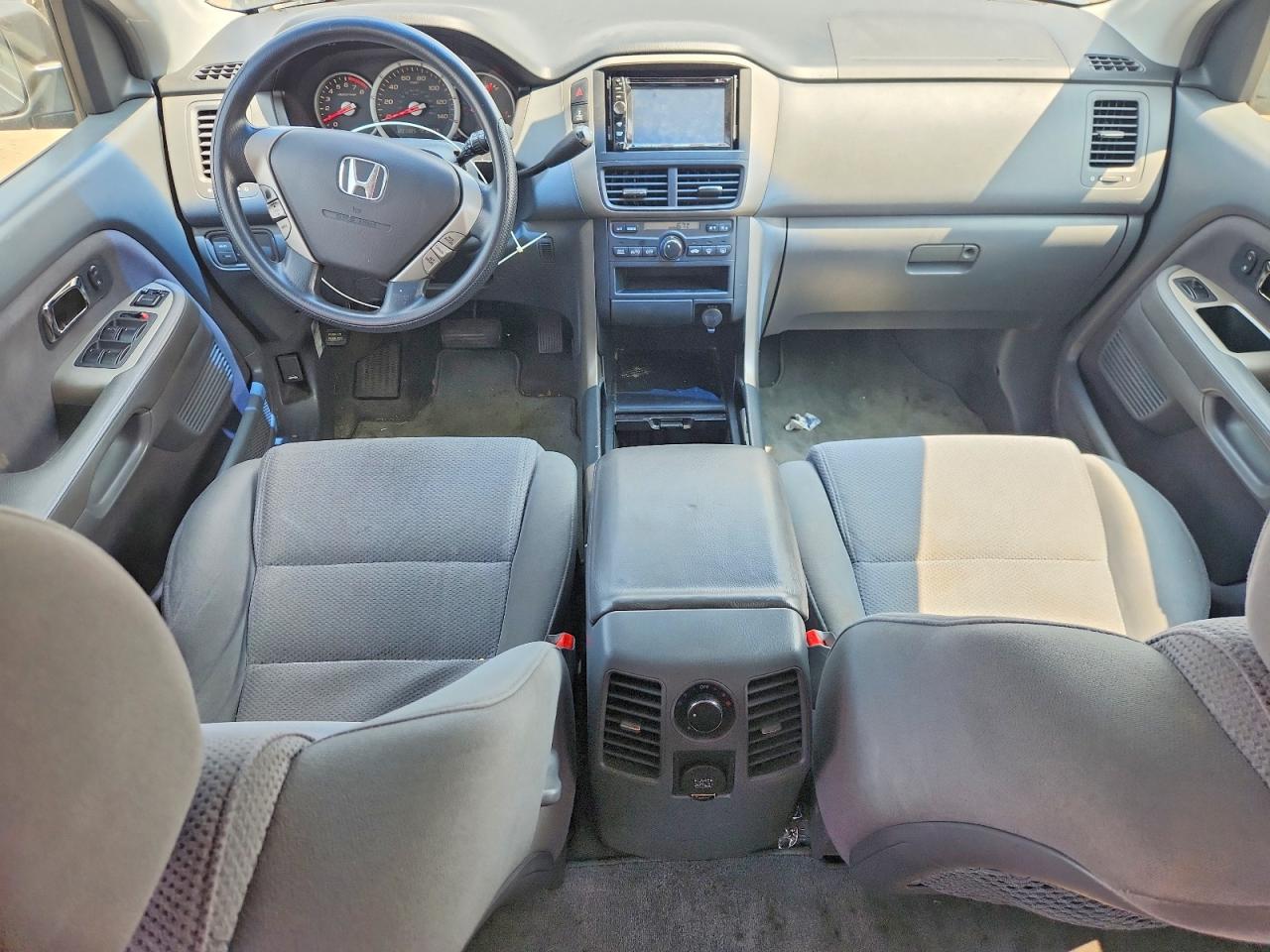2007 Honda Pilot Ex Gray vin: 2HKYF18457H505172