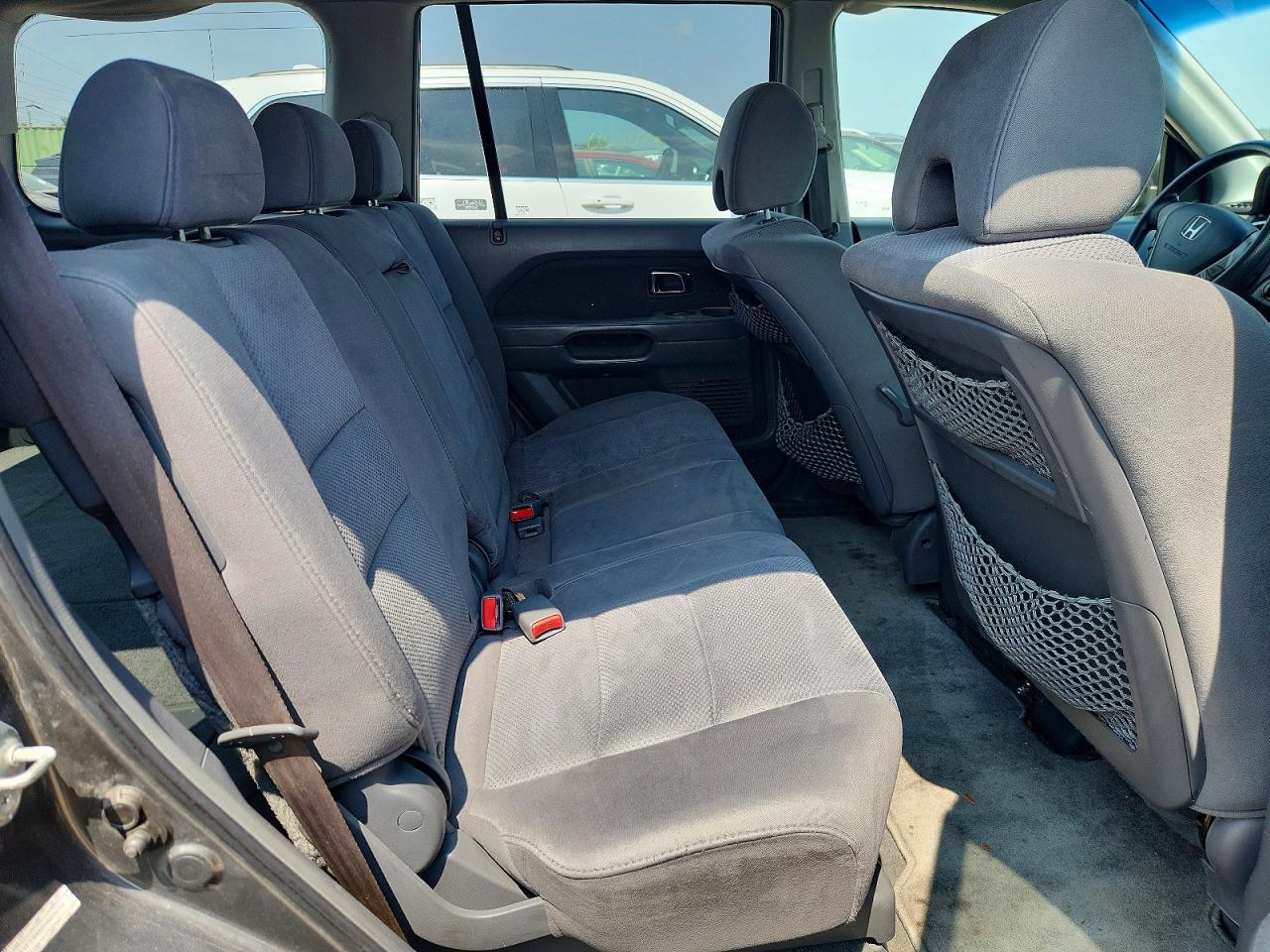 2007 Honda Pilot Ex Gray vin: 2HKYF18457H505172