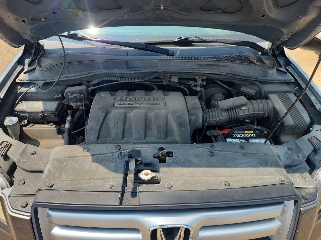 2007 Honda Pilot Ex Gray vin: 2HKYF18457H505172