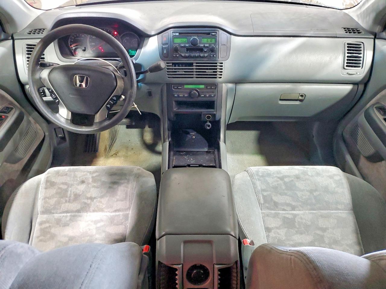2003 Honda Pilot Ex White vin: 2HKYF18463H508110