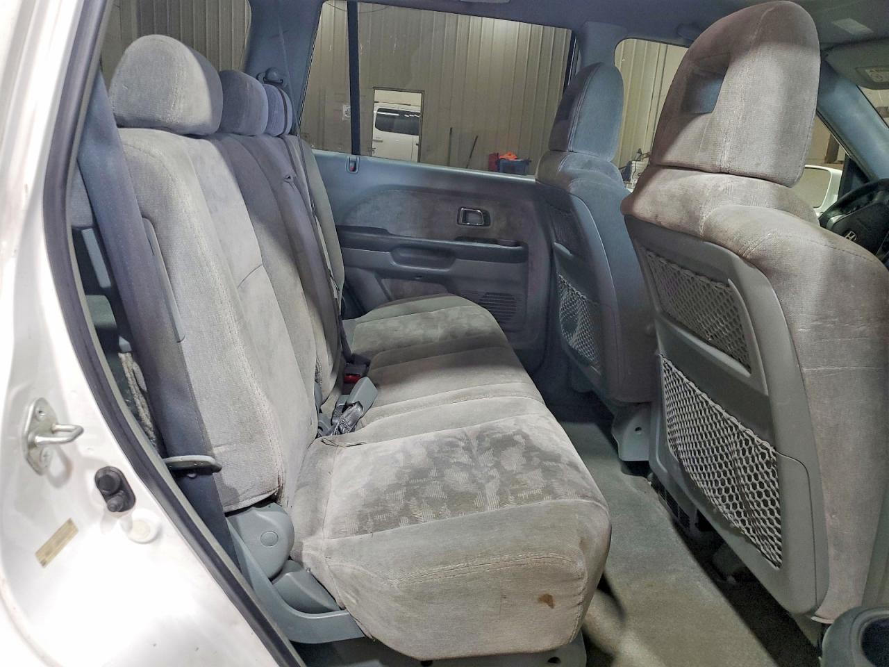 2003 Honda Pilot Ex White vin: 2HKYF18463H508110