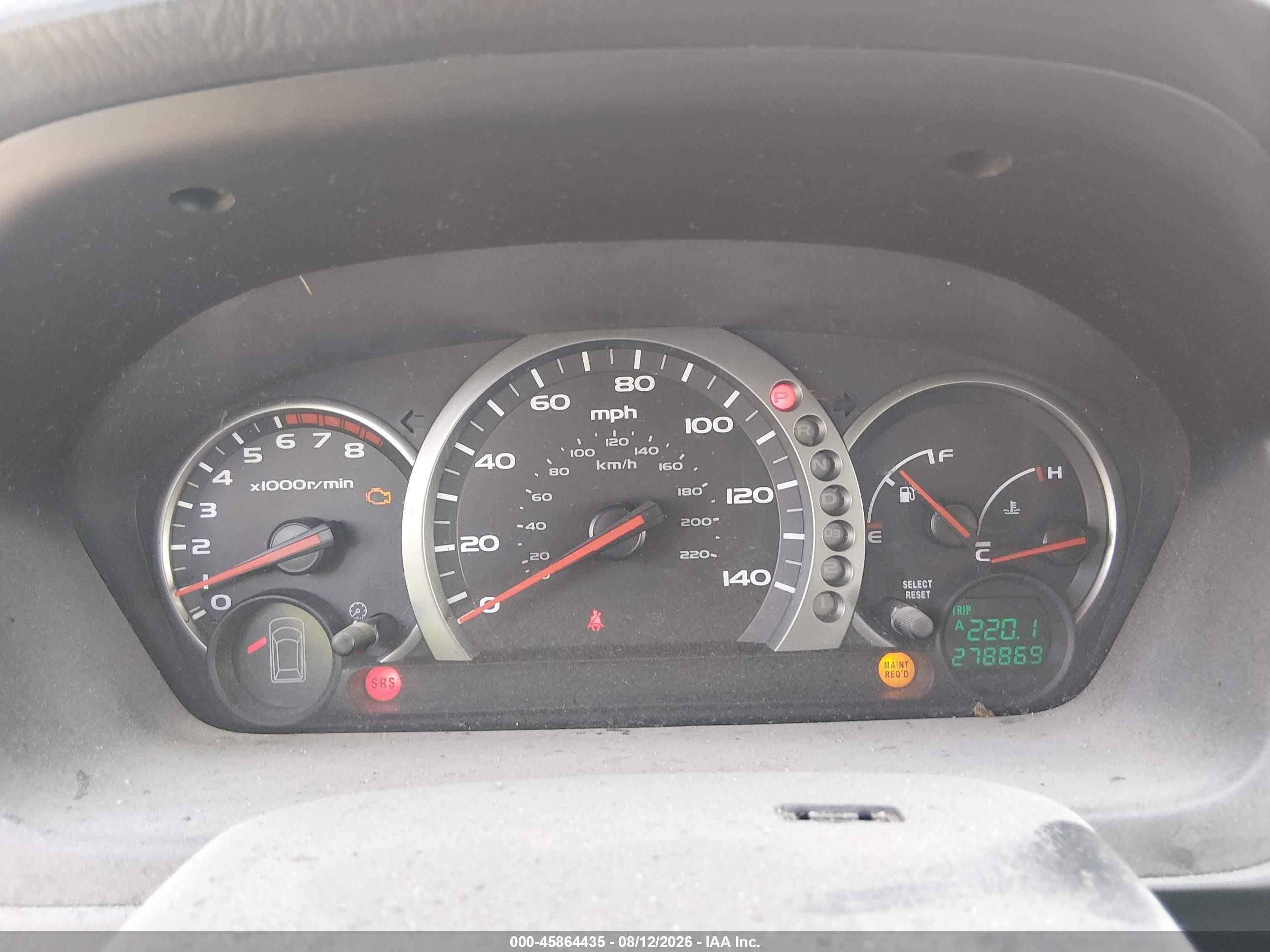 2003 Honda Pilot Ex Red vin: 2HKYF18463H518930