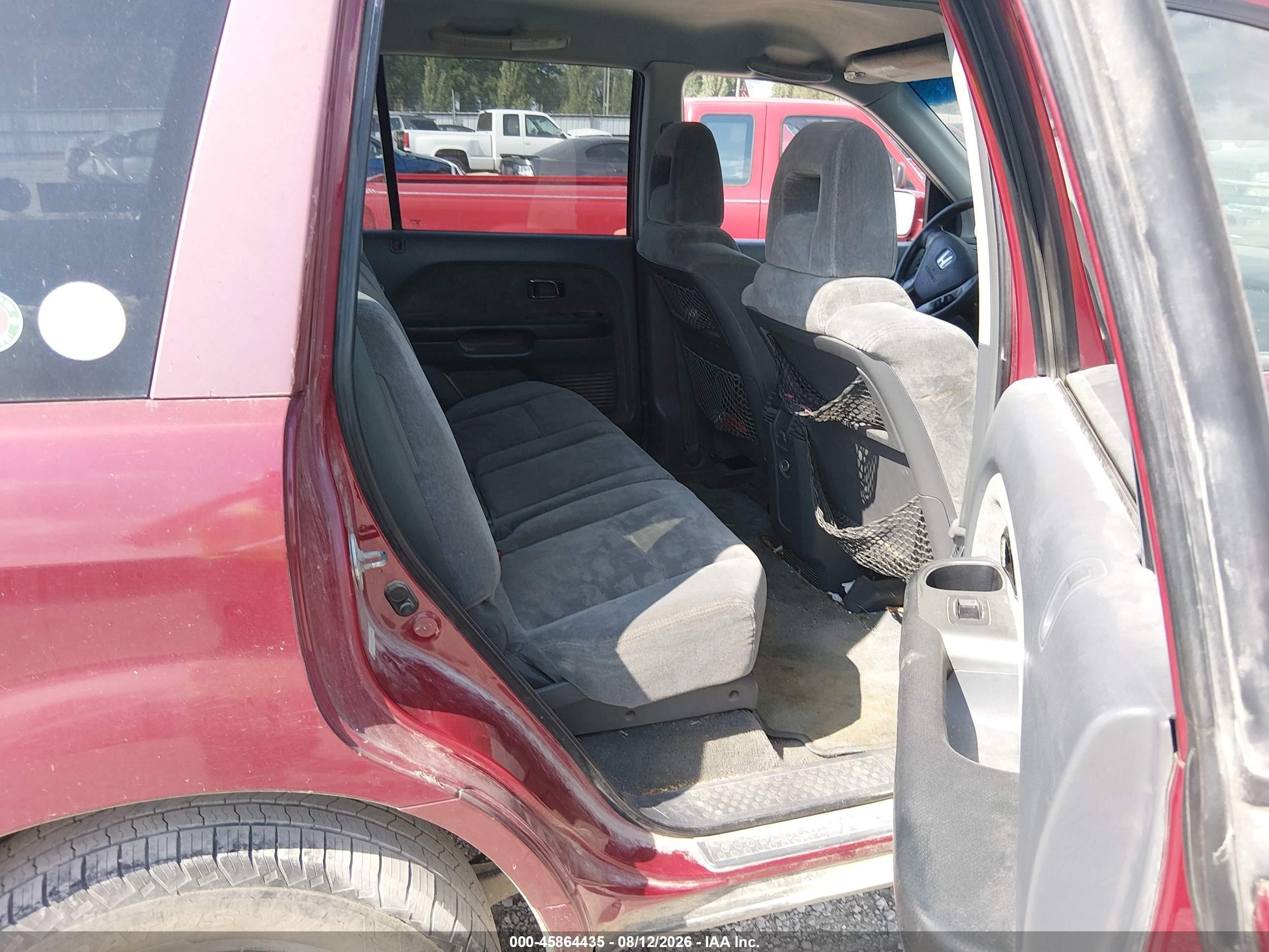 2003 Honda Pilot Ex Red vin: 2HKYF18463H518930