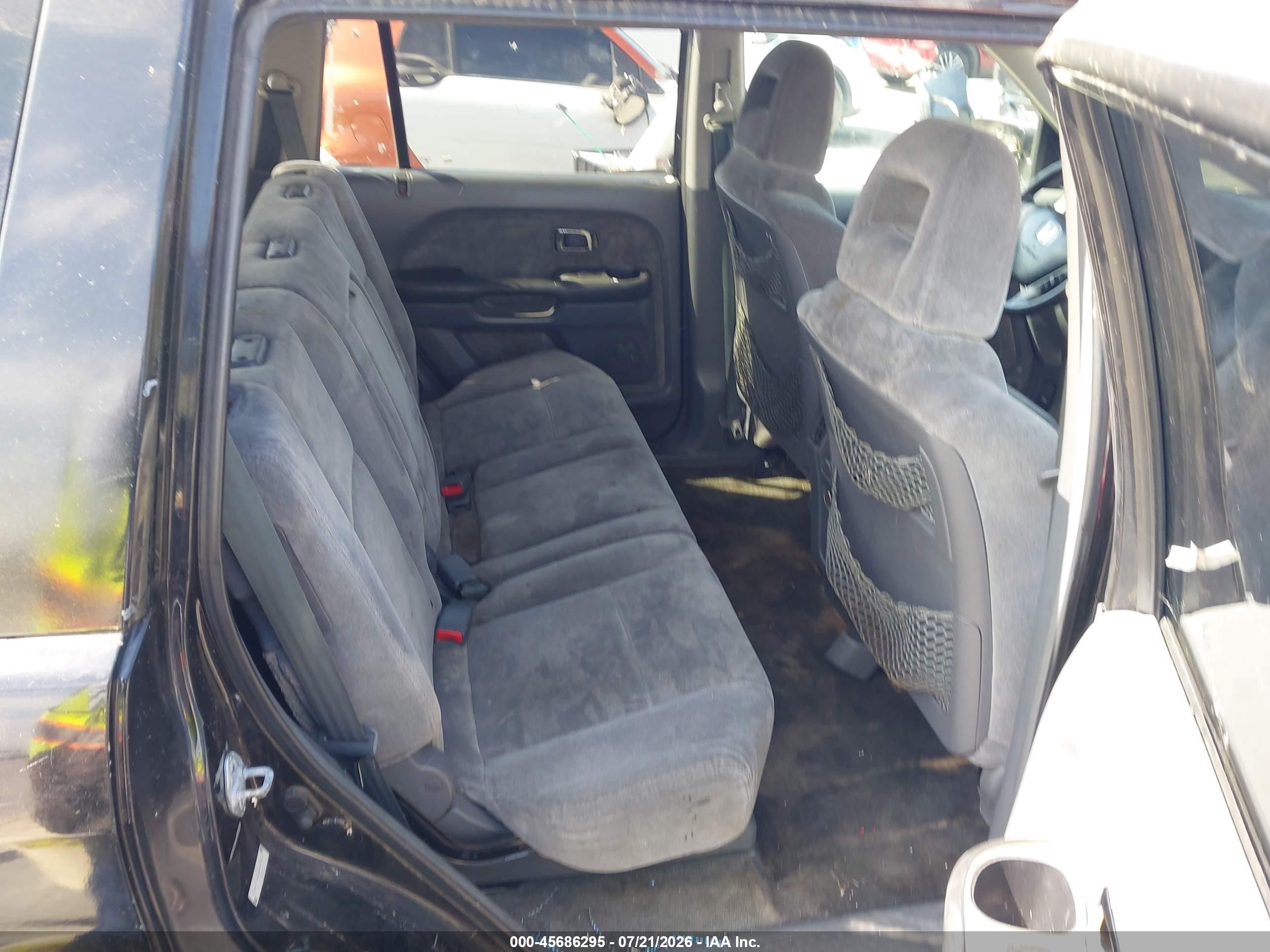 2003 Honda Pilot Ex Black vin: 2HKYF18463H534352