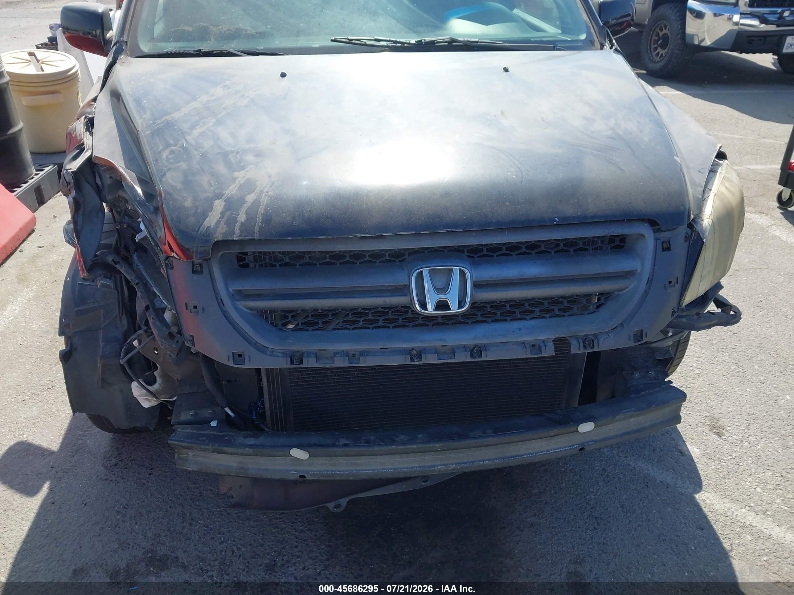 2003 Honda Pilot Ex Black vin: 2HKYF18463H534352