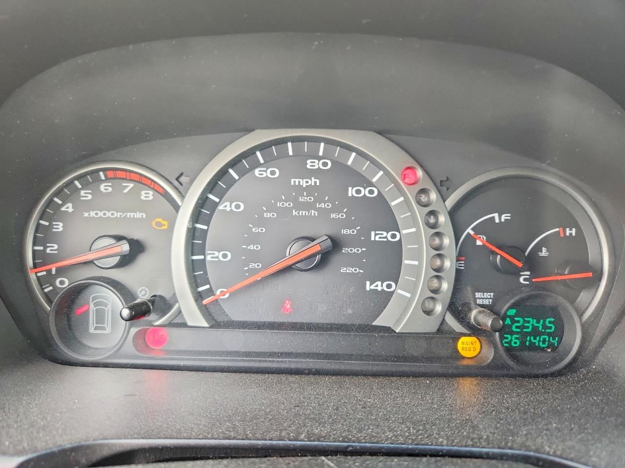 2003 Honda Pilot Ex Red vin: 2HKYF18463H536523