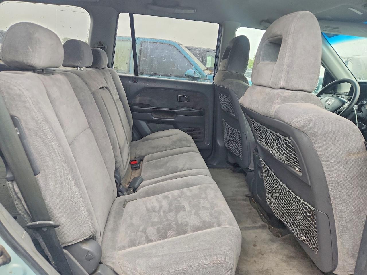 2003 Honda Pilot Ex Turquoise vin: 2HKYF18463H581459