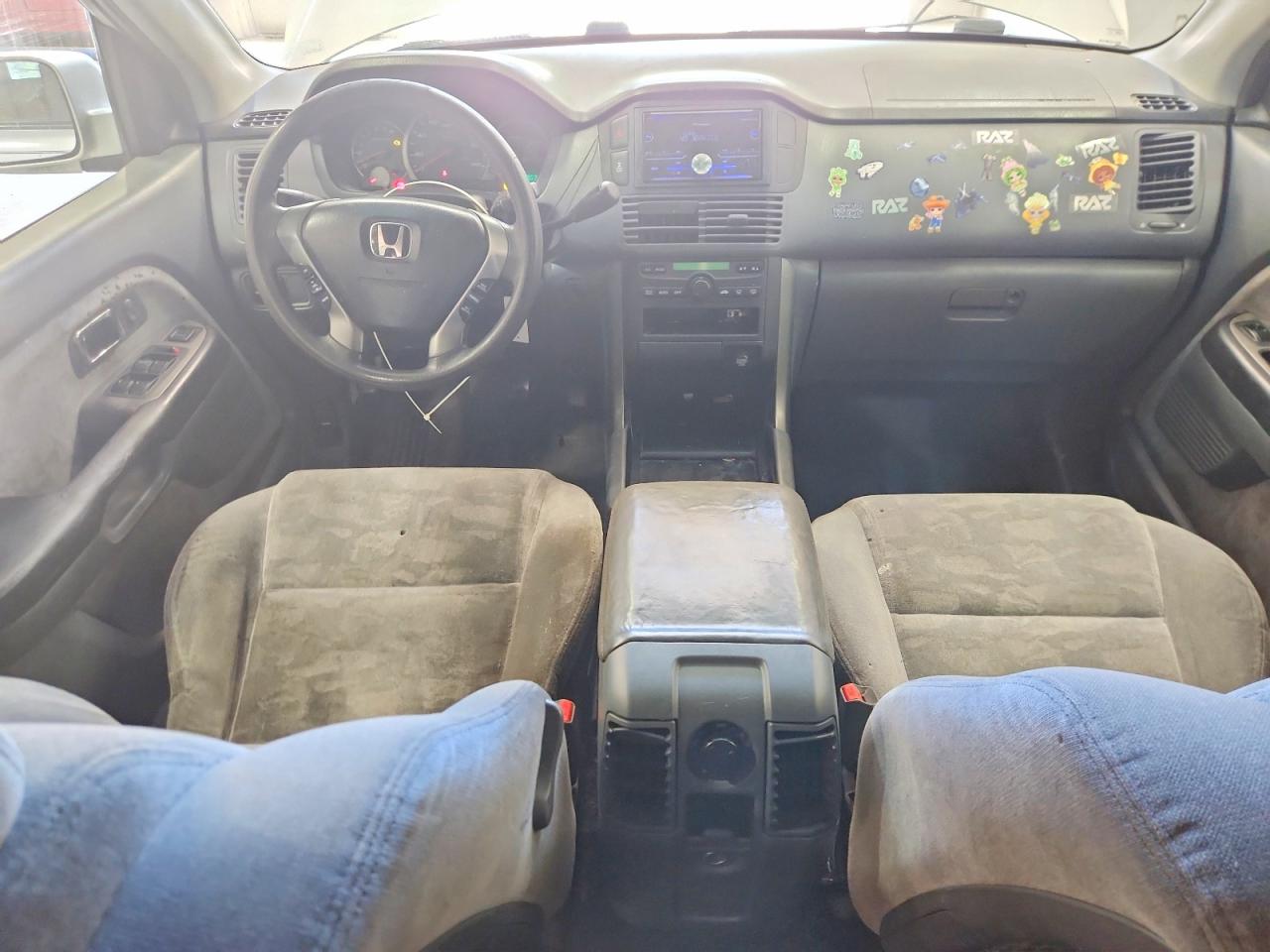 2003 Honda Pilot Ex Silver vin: 2HKYF18463H582658