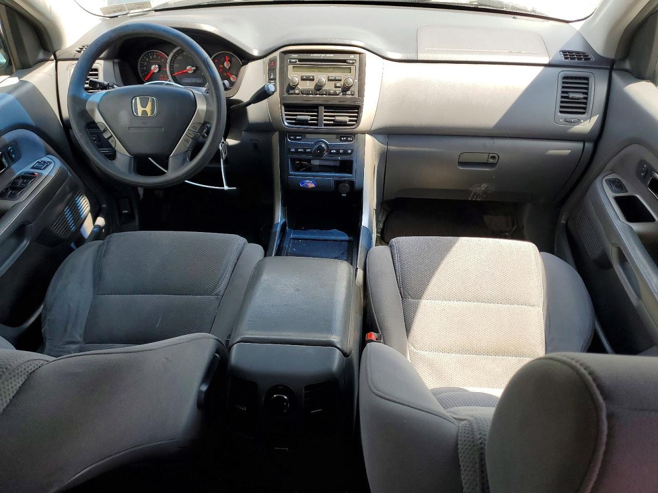 2007 Honda Pilot Ex Blue vin: 2HKYF18467H528864