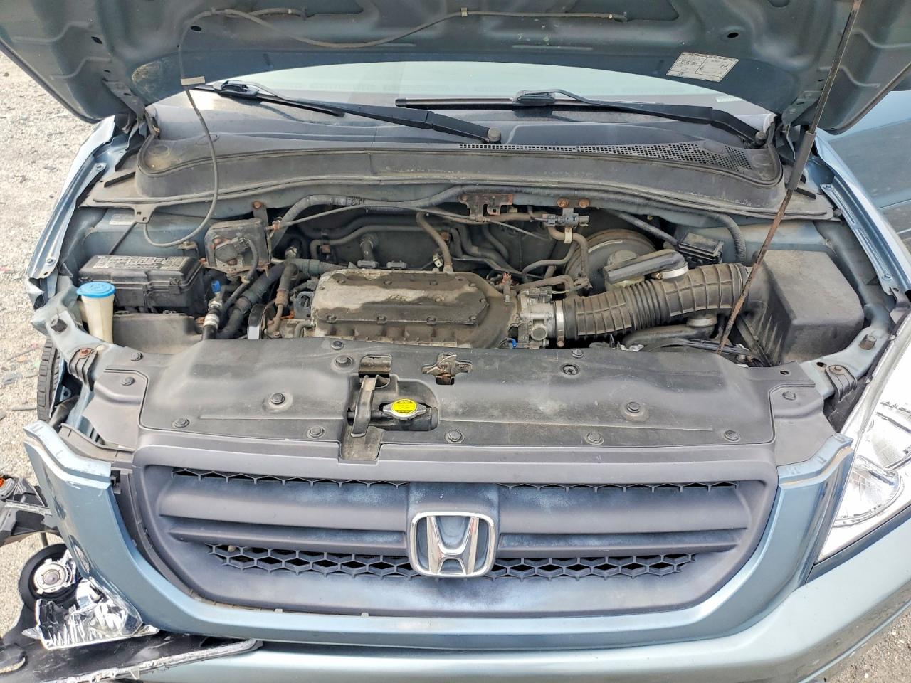 2005 Honda Pilot Ex Blue vin: 2HKYF18475H507969