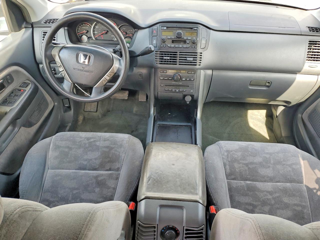 2005 Honda Pilot Ex Blue vin: 2HKYF18475H517126
