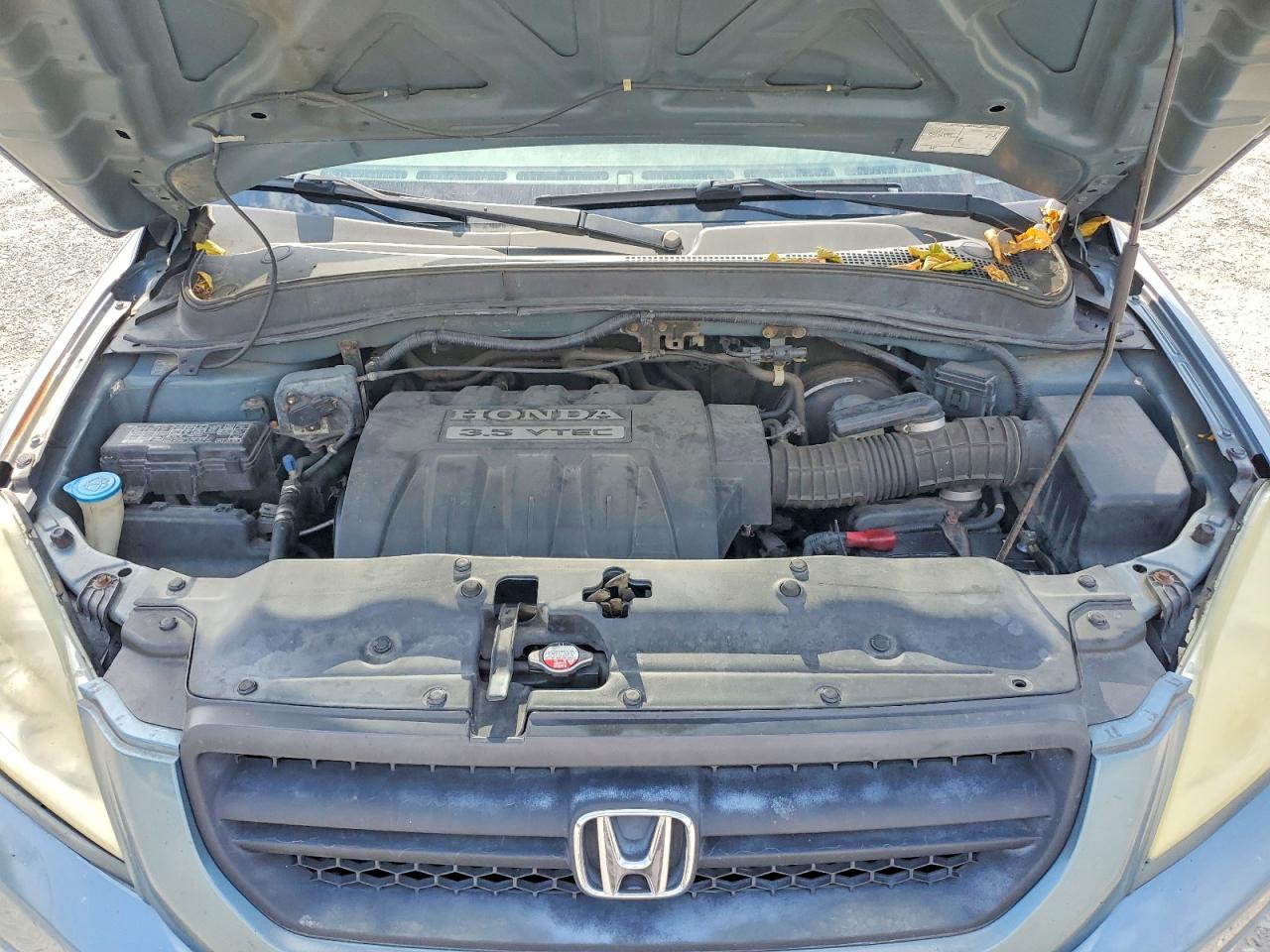 2005 Honda Pilot Ex Blue vin: 2HKYF18475H517126
