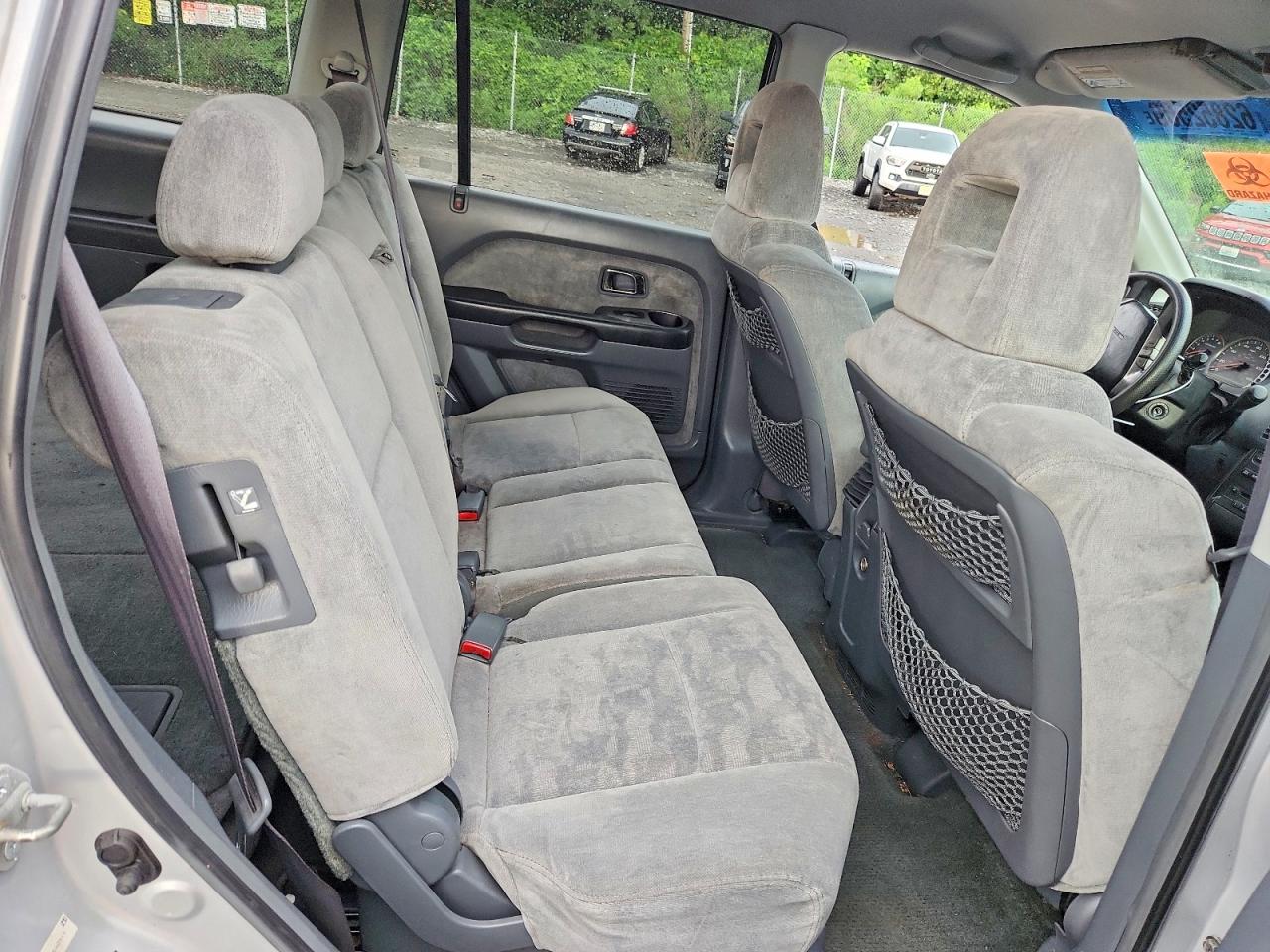 2005 Honda Pilot Ex Серебряный vin: 2HKYF18475H522911