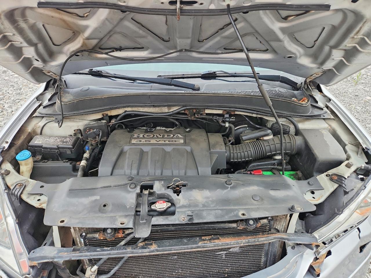 2005 Honda Pilot Ex Silver vin: 2HKYF18475H535481