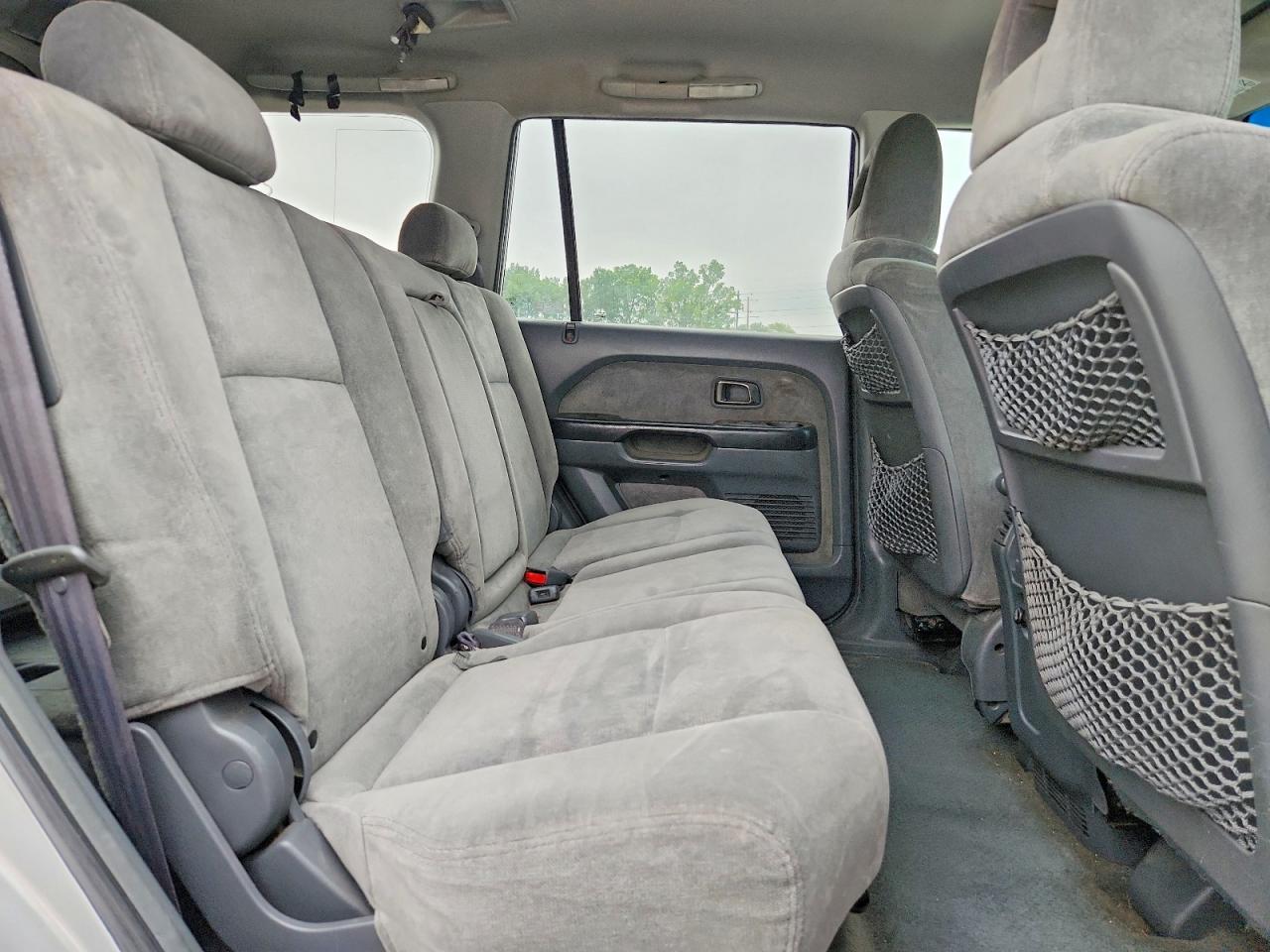 2005 Honda Pilot Ex Silver vin: 2HKYF18475H535481