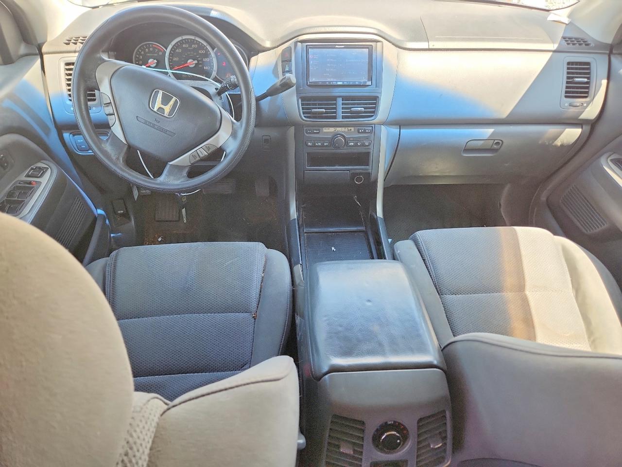 2006 Honda Pilot Ex Silver vin: 2HKYF18476H526183