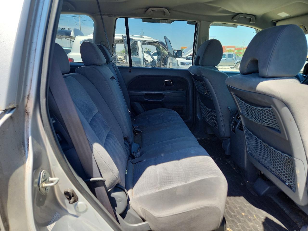2006 Honda Pilot Ex Silver vin: 2HKYF18476H526183