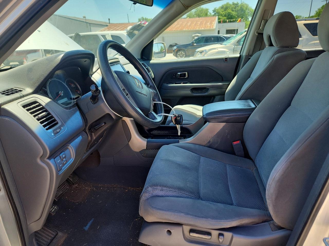 2006 Honda Pilot Ex Silver vin: 2HKYF18476H526183