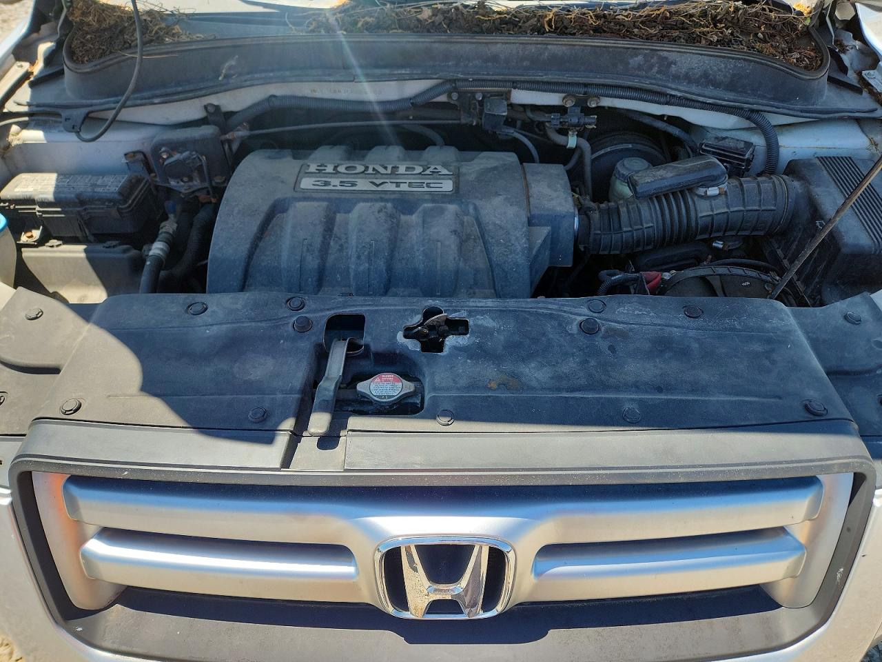 2006 Honda Pilot Ex Silver vin: 2HKYF18476H526183