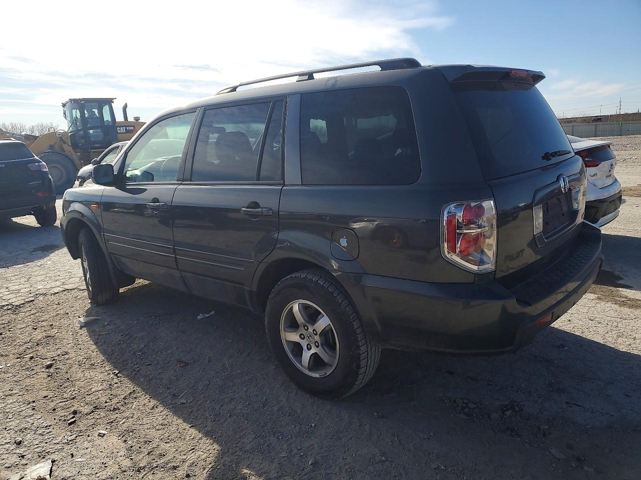 2006 Honda Pilot Ex Black vin: 2HKYF18476H538334