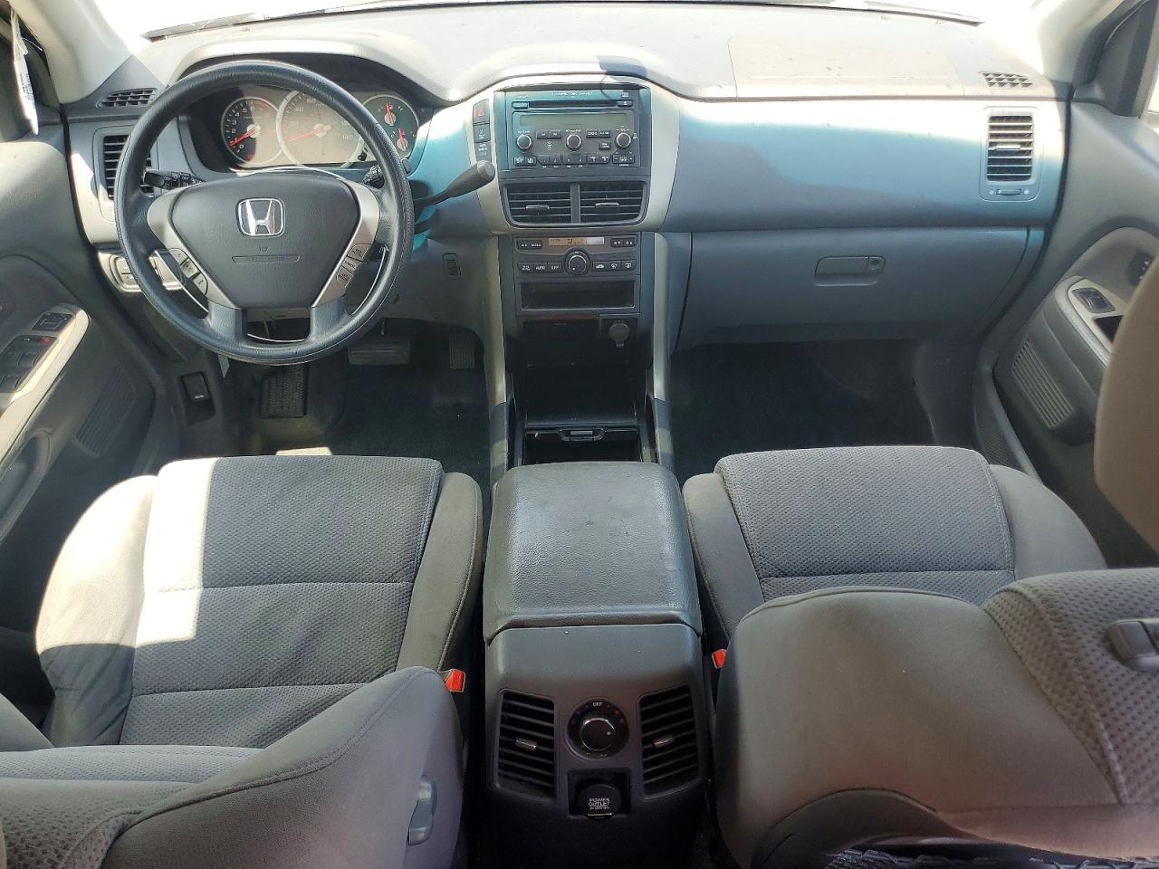2006 Honda Pilot Ex Серебряный vin: 2HKYF18476H556445