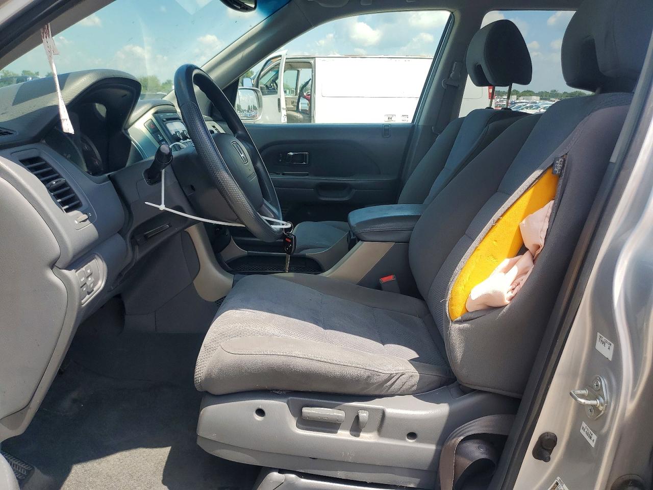 2006 Honda Pilot Ex Серебряный vin: 2HKYF18476H556445