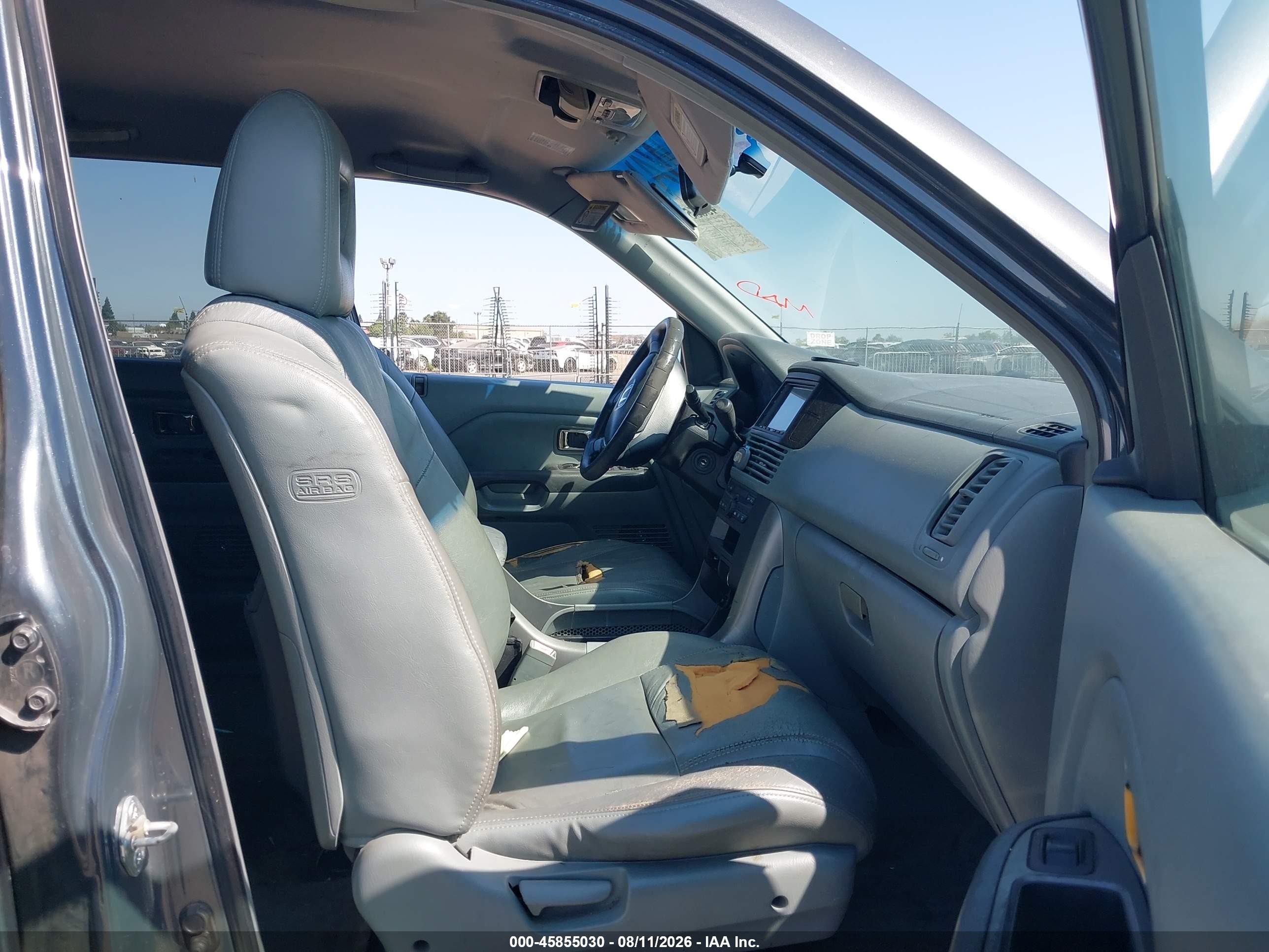 2003 Honda Pilot Ex Gray vin: 2HKYF18483H547734