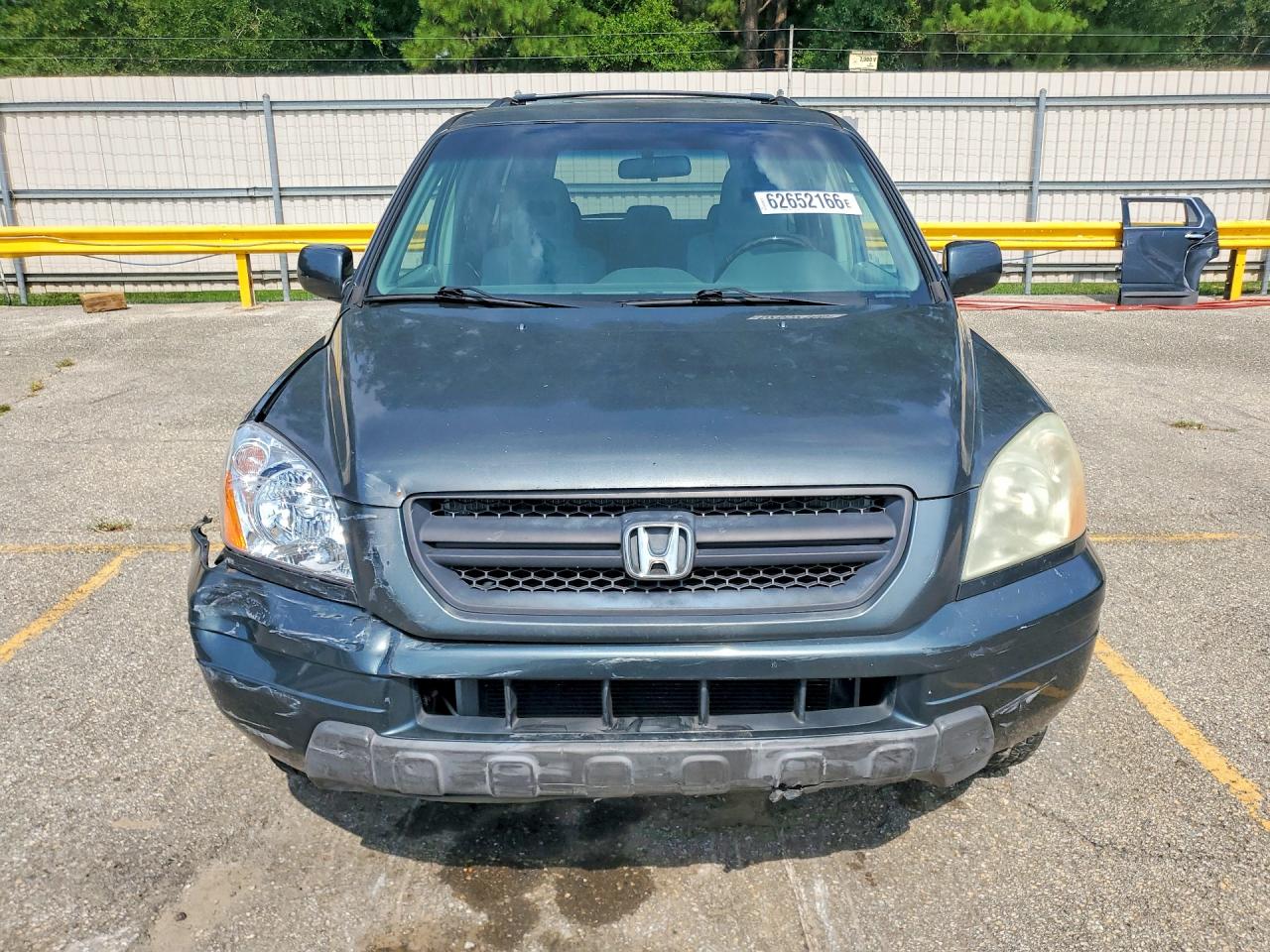 2003 Honda Pilot Ex Green vin: 2HKYF18483H581642
