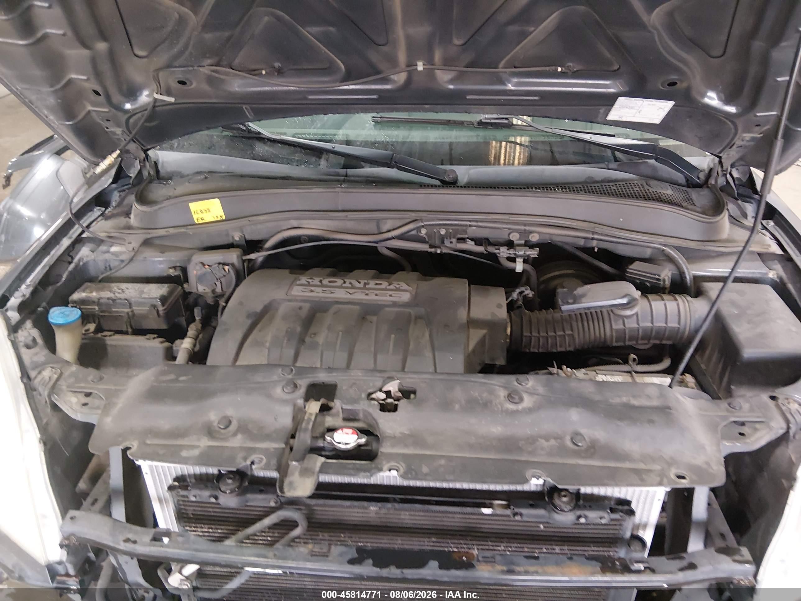 2005 Honda Pilot Ex Серый vin: 2HKYF18485H513523