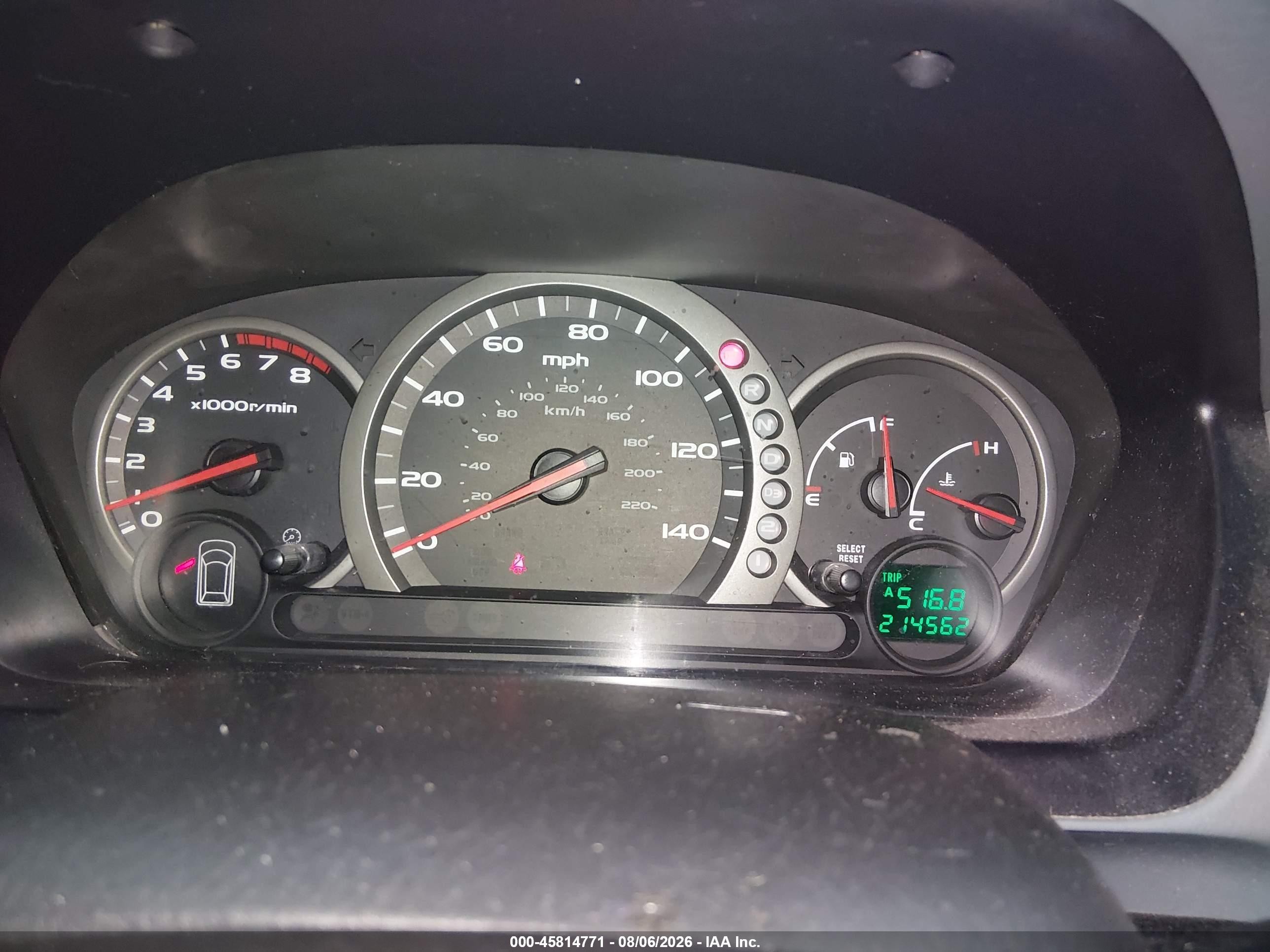 2005 Honda Pilot Ex Серый vin: 2HKYF18485H513523