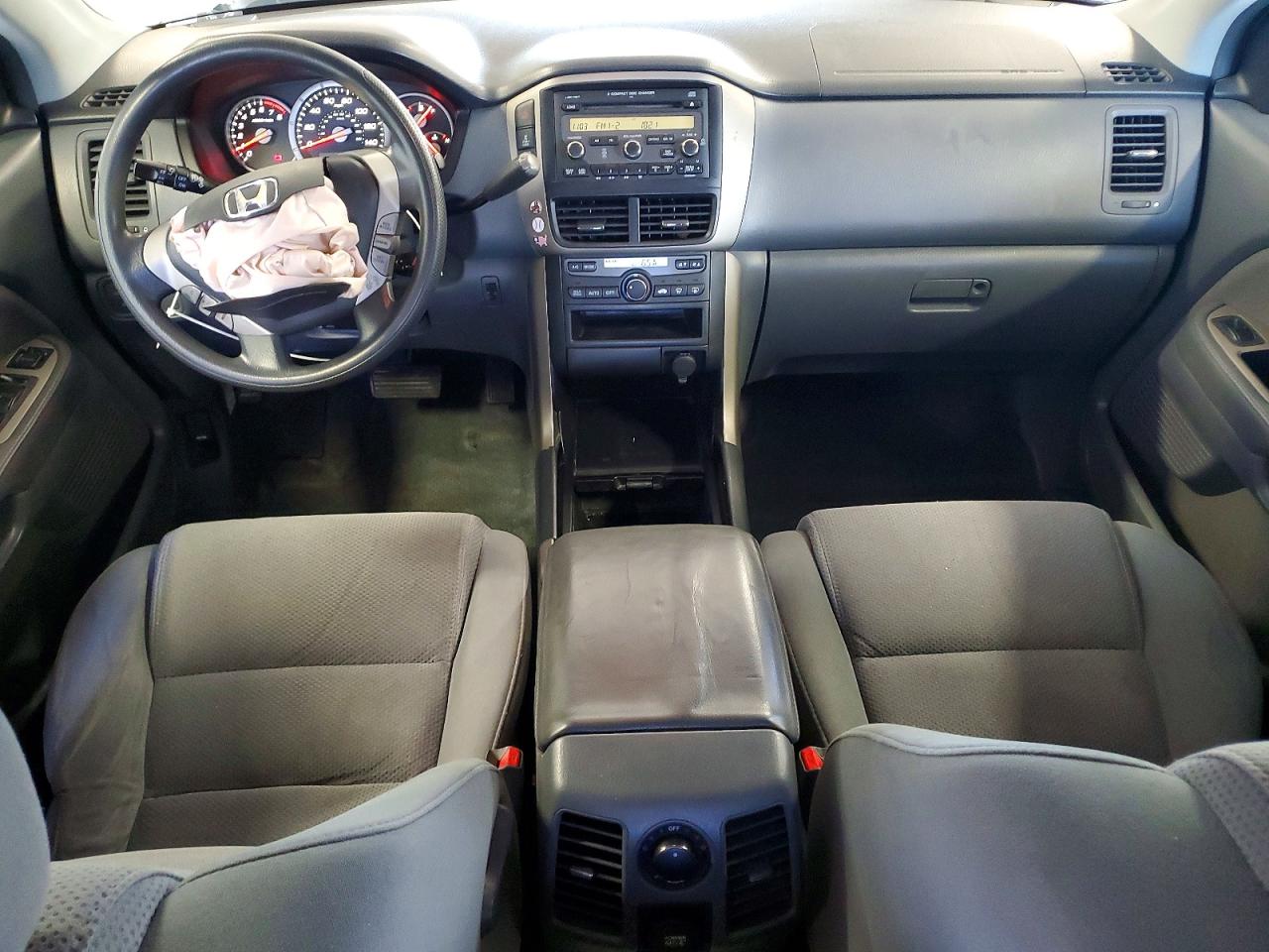 2006 Honda Pilot Ex Silver vin: 2HKYF18486H523101
