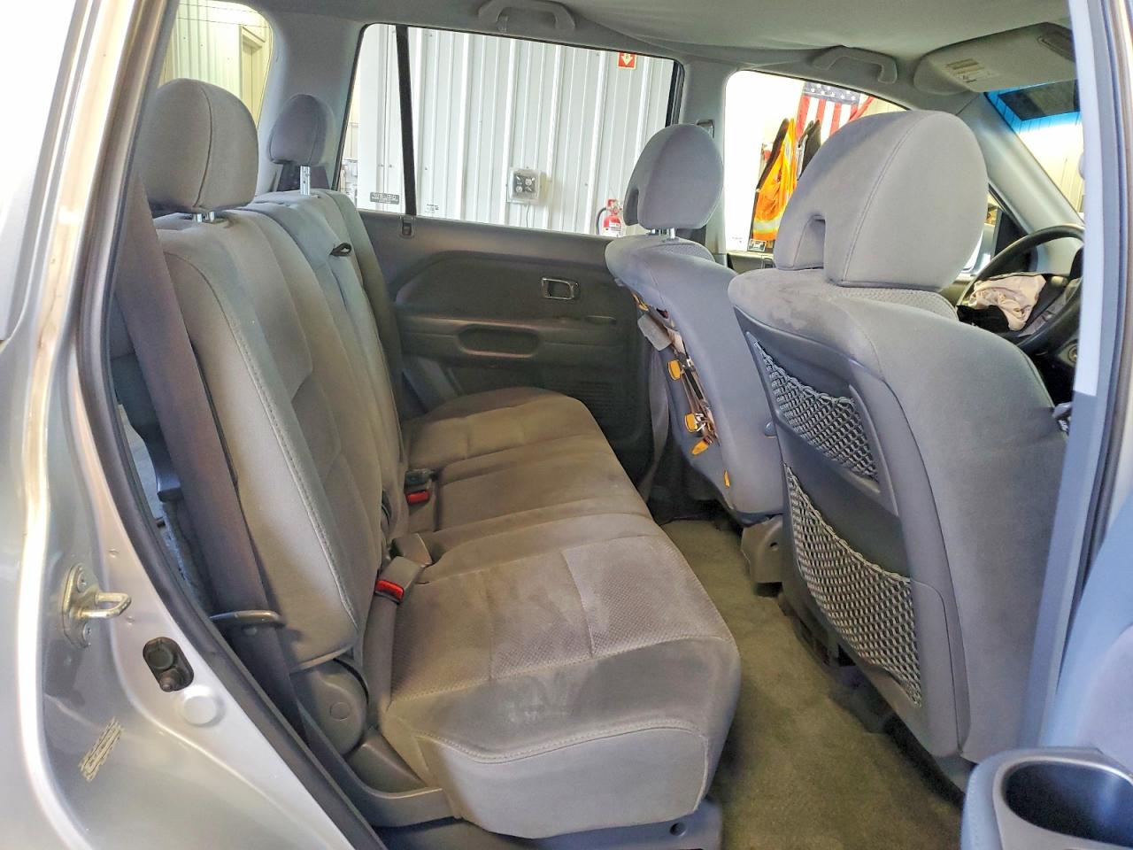 2006 Honda Pilot Ex Silver vin: 2HKYF18486H523101