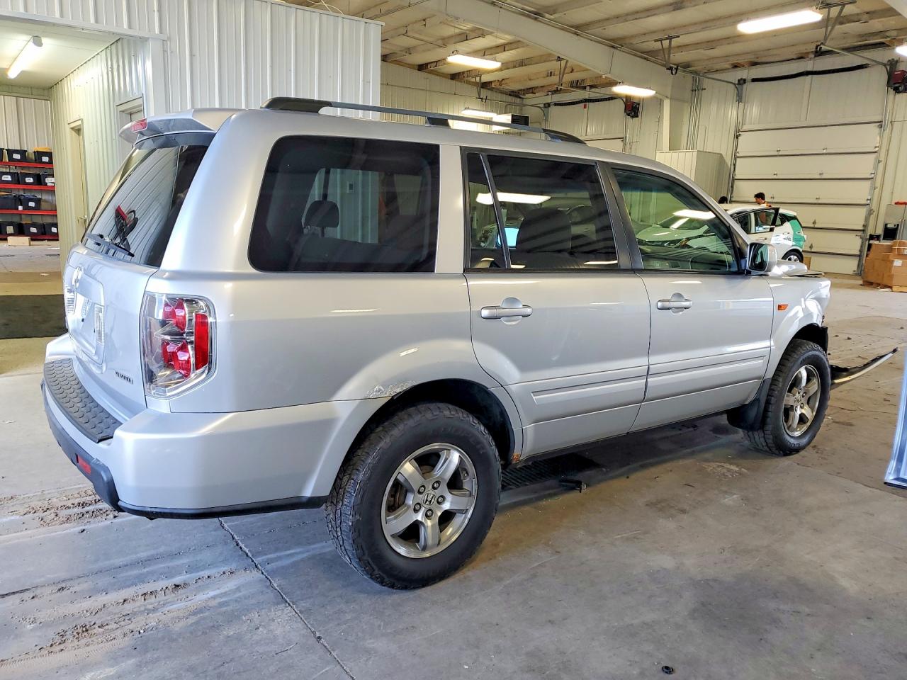 2006 Honda Pilot Ex Silver vin: 2HKYF18486H523101