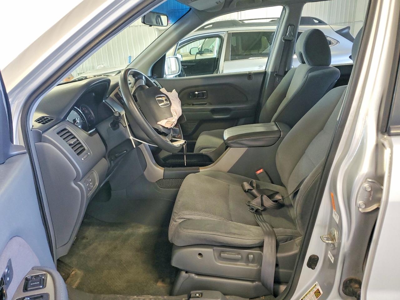 2006 Honda Pilot Ex Silver vin: 2HKYF18486H523101