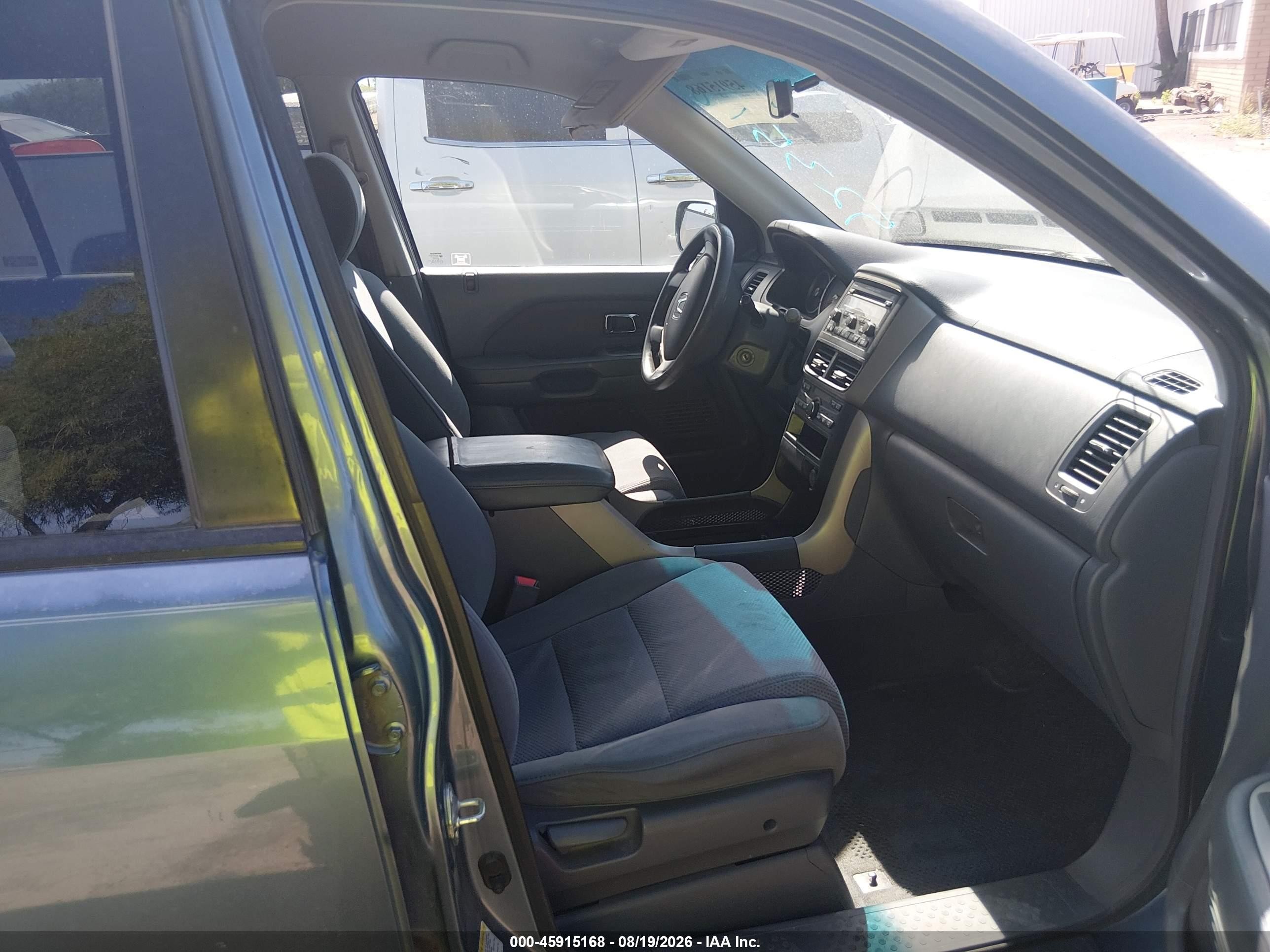 2006 Honda Pilot Ex Teal vin: 2HKYF18486H523518