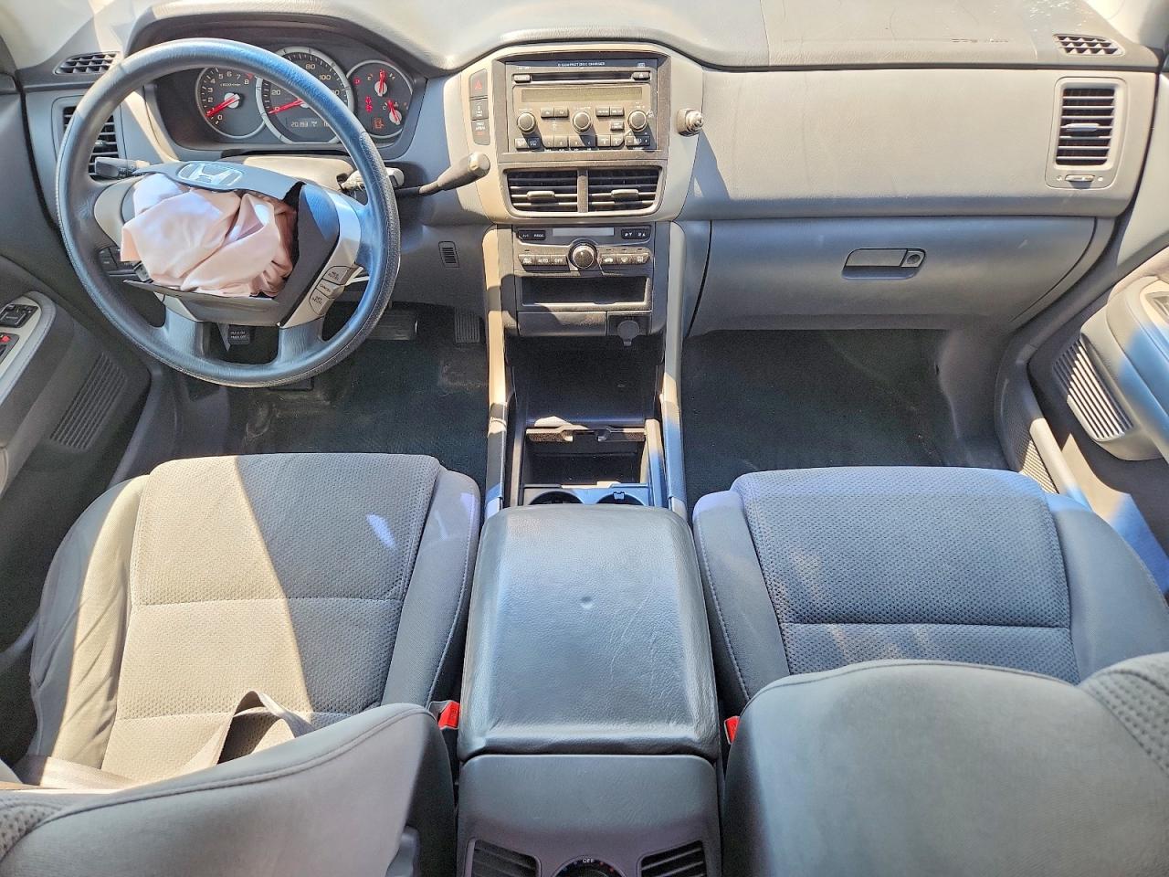 2006 Honda Pilot Ex Black vin: 2HKYF18486H548211