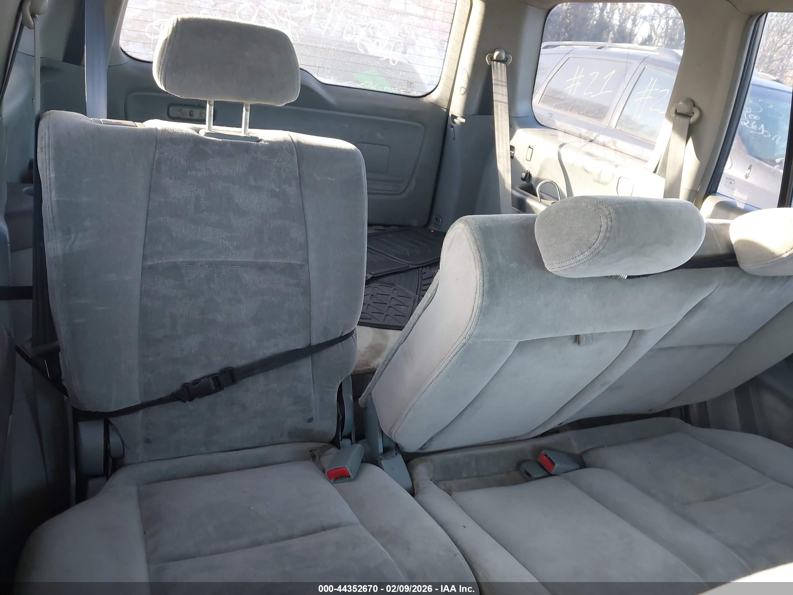 2003 Honda Pilot Ex Серый vin: 2HKYF18493H531834