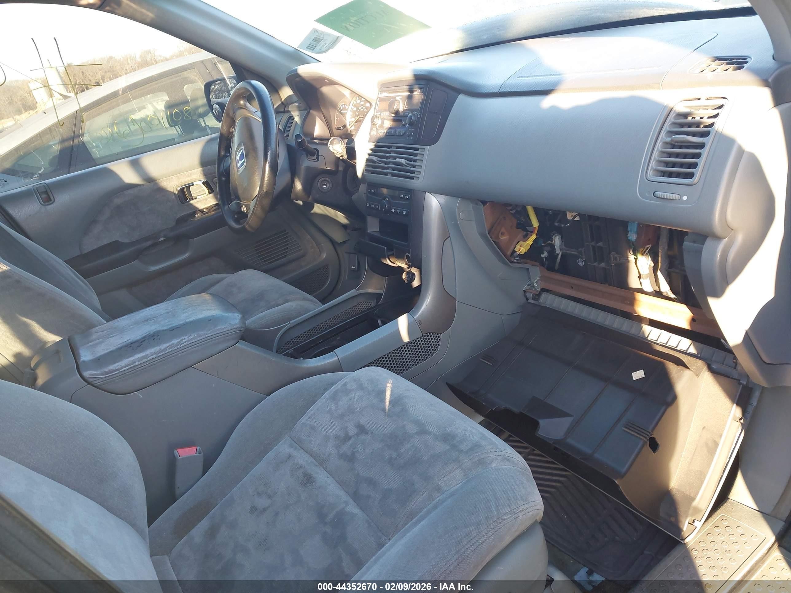 2003 Honda Pilot Ex Серый vin: 2HKYF18493H531834